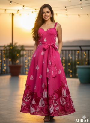 Gemini_Generated_Image_1g0g3z1g0g3z1g0g ROSE VELVET Vestido Largo Princesa Rosa