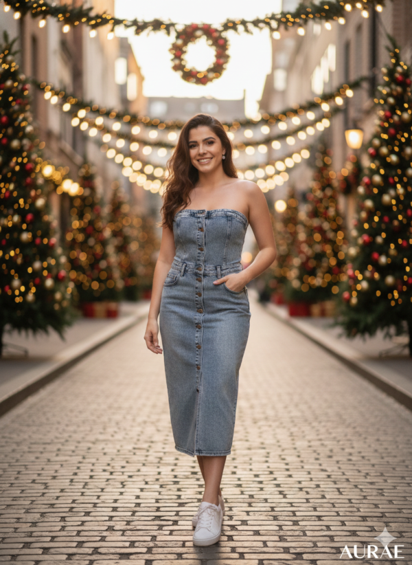 DanNi VESTIDO MEZCLILLA