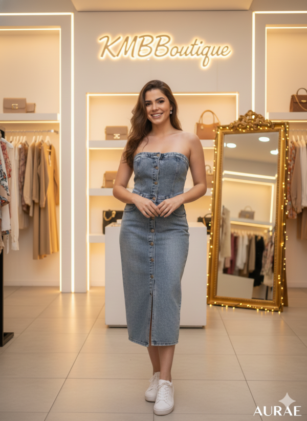 DanNi VESTIDO MEZCLILLA