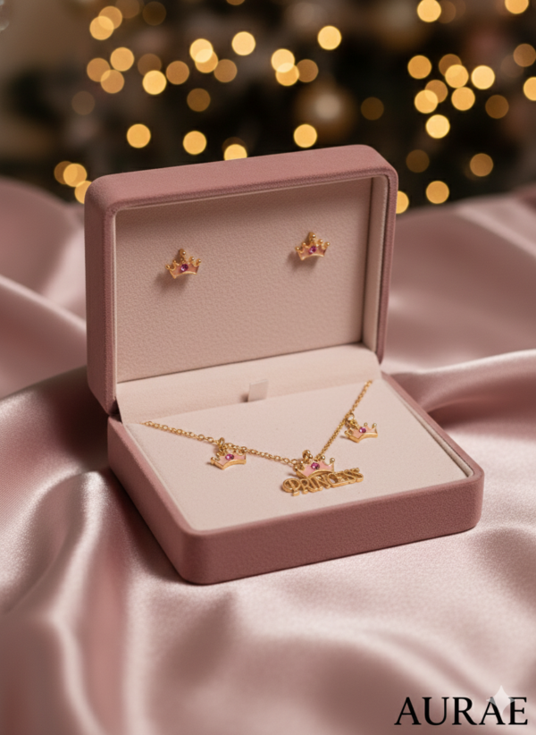 FINART COLLAR Y PENDIENTES PRINCESS