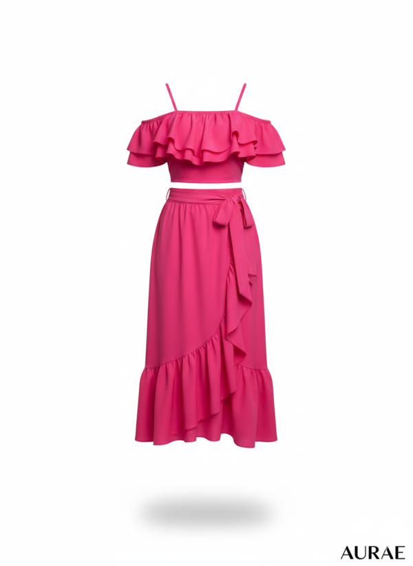 BLUSA ROSA CONJUNTO MILK