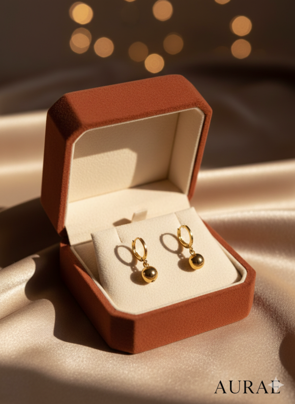 NICE PENDIENTES BROQUEL COLGANTE