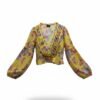 MILK HONEY BLUSA AMARILLO FLOR